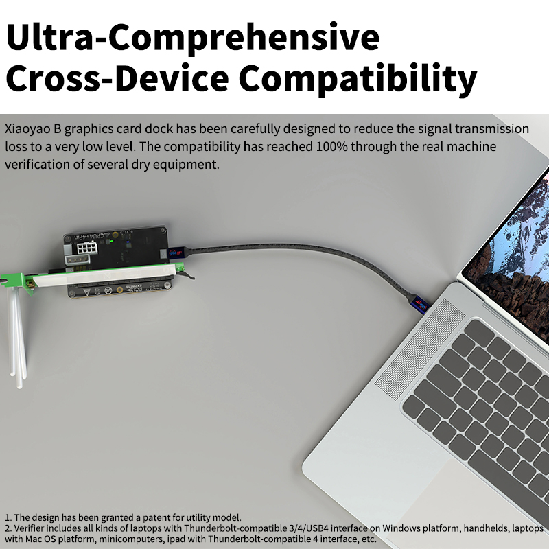Thunderbolt 4 3 EGPU Dock Exte - Thunderbolt 4 Egpu Dock Mini Pc ulasan dan harga