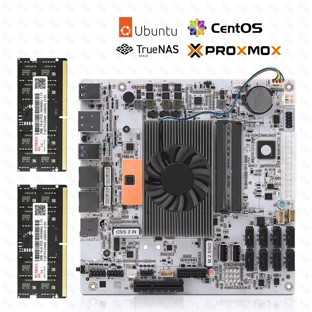 I5-8265U ES NAS Motherboard 8  - Nas Motherboard 8 Sata Mini Itx ulasan dan harga