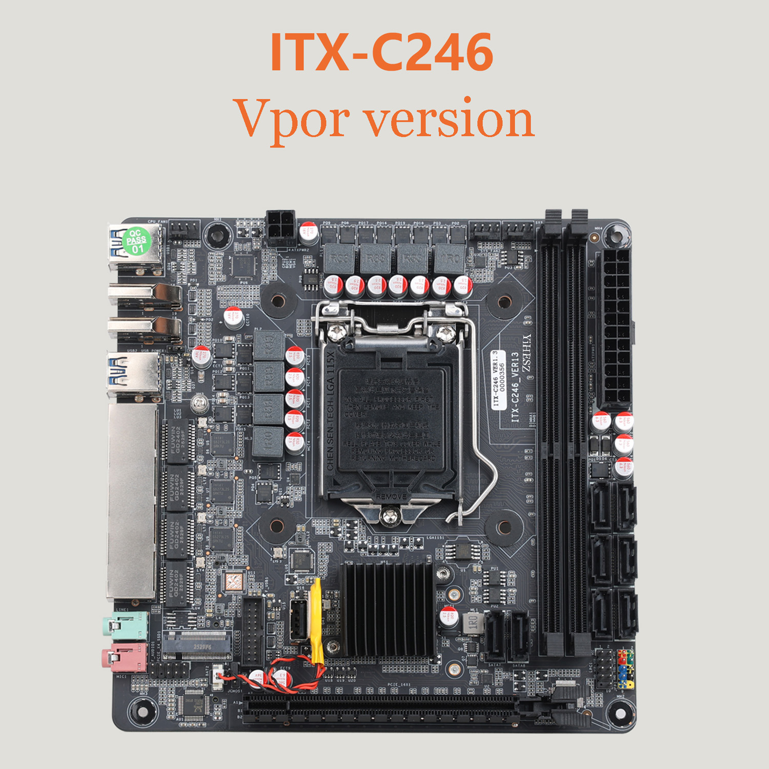 LGA1151 C246 Vpro NAS Motherbo - Nas Motherboard 8 Sata Mini Itx ulasan dan harga