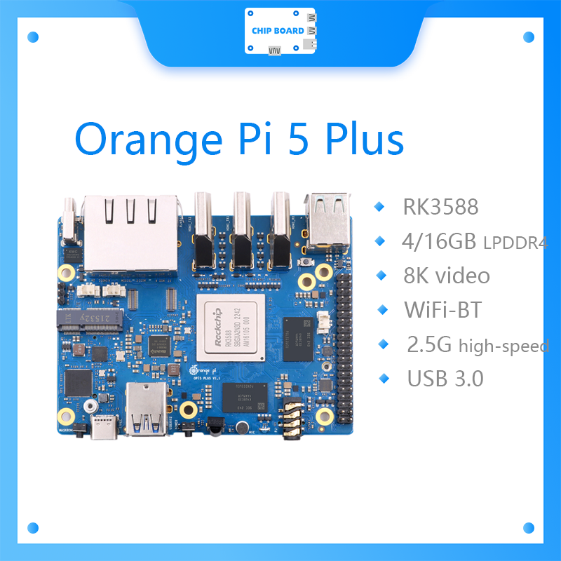 Orange Pi 5 Plus 16G RAM Singl - Rockchip Rk3588 Development Board ulasan dan harga