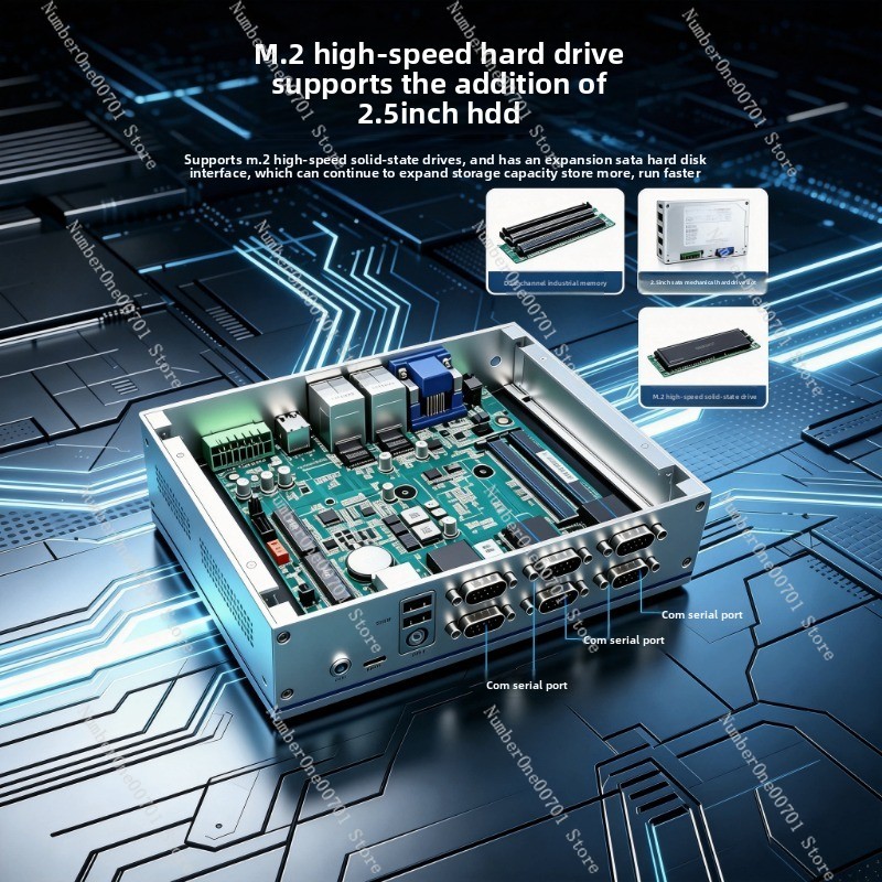 Fanless Embedded Industrial Mi - Fanless Industrial Pc Rs485 Core I7 ulasan dan harga