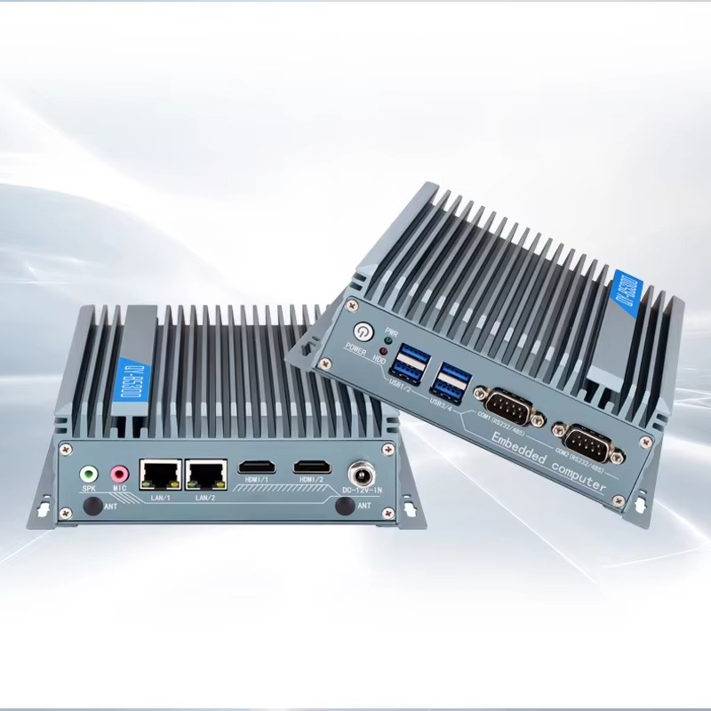 In-tel Core i3 i5 i7 Industria - Fanless Industrial Pc Rs485 Core I7 ulasan dan harga